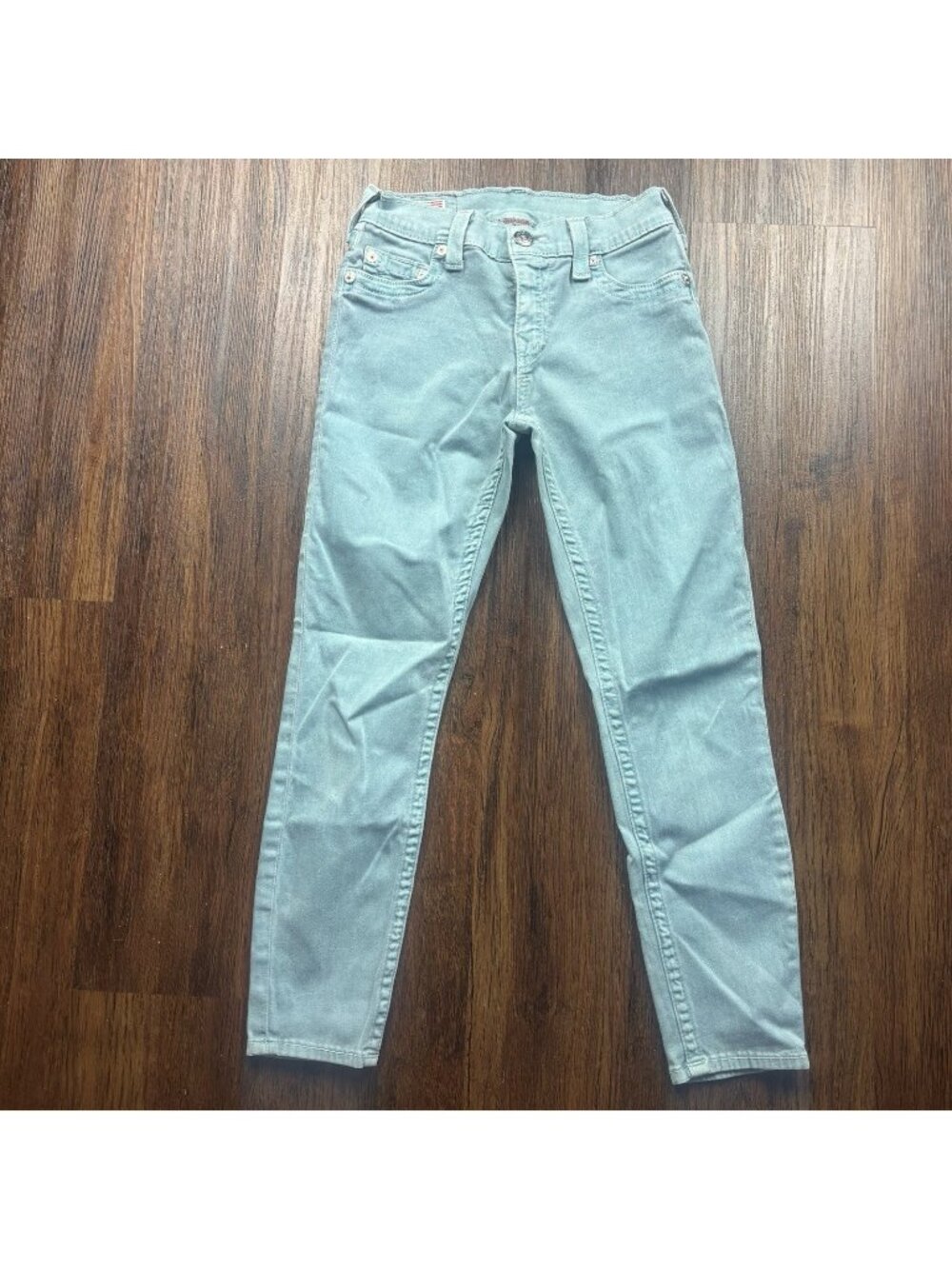 True Religion Brooklyn Jeans Light Blue Twill Women’s Size 27